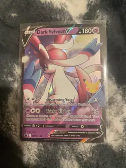 Dark Sylveon V SWSH134 SWSH: Sword & Shield Promo Cards Holo - Image 1
