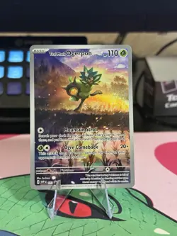 Teal Mask Ogerpon 123 Sv: Scarlet & Violet Promo Cards Holo - Image 1