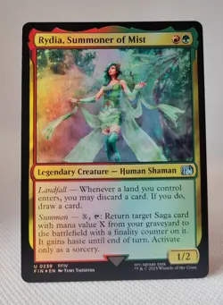 MTG Final Fantasy Foil Uncommon #0239 Rydia Summoner Of Mist 5053075903498 - Image 1