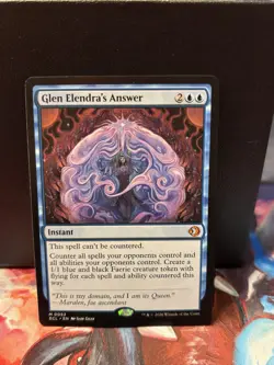 Glen Elendra's Answer Lorwyn Eclipsed Regular Near Mint - Image 1