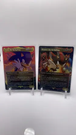 Sonic the Hedgehog M 2087 & Shadow the Hedgehog M 2086Secret Lair Drop Series - Image 1