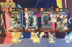 Pokemon TCG - Sun & Moon Burning Shadows Sleeved Booster Packs Complete Art Set - Image 1
