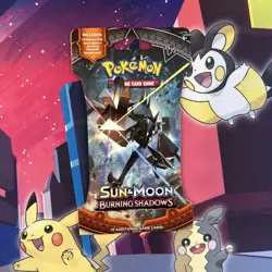 Pokemon TCG - Sun & Moon Burning Shadows Sleeved Booster Packs Complete Art Set - Image 3