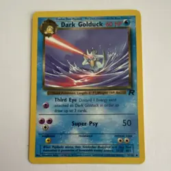Pokemon Psyduck Team Rocket 65/82 & Dark Golduck 37/82 Cards 2000 2 card Lot - Image 4