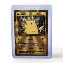 Pikachu NM 58/102 & Charizard LP 004/102 (Celebrations Metal Card) - PTCG - Image 3