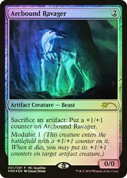 Arcbound Ravager Foil MC Qualifier Promo: General NM MTG - Image 1
