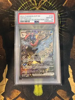 Pokemon Greninja ex 132 Promo Full Art PSA 10 - Image 1