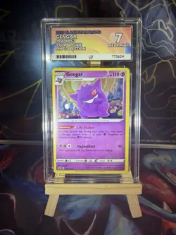 Gengar 2020 Black Star Promo Pin Collection SWSH052 Pokemon ACE 7 Near Mint - Image 1