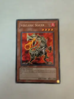 Yugioh Volcanic Slicer FOTB-EN012 Rare 1st Edition NM - Image 1
