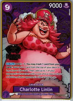 Charlotte Linlin (One Piece Japanese Version 2nd Anniversary Set) OP08-069 - NM - Image 1