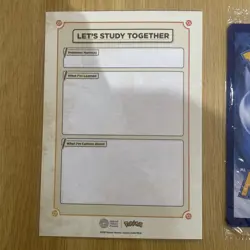 Pokemon x Natural History Museum Promo Card Pikachu At The Museum + Ecology Book - Image 4