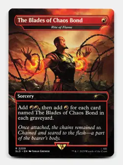 MTG: The Blades of Chaos Bond - Rite of Flame | Secret Lair Drop Series 2209 NM - Image 1