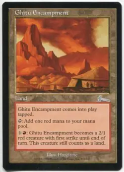 Ghitu Encampment x4 Urza's Legacy MtG NM pack fresh - Image 1