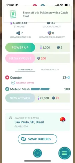 Pokemon Go Shiny Lucario - Image 2