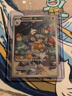 Excadrill 174/162 SV05: Temporal Forces Holo IR Pokemon TCG NM Condition - Image 1