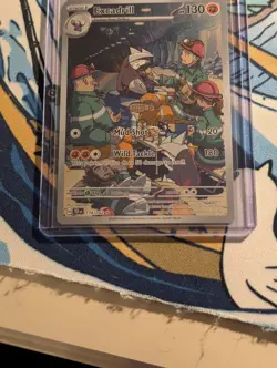 Excadrill 174/162 SV05: Temporal Forces Holo IR Pokemon TCG NM Condition - Image 3