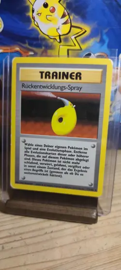 Ruckentwicklungs-Spray 72/102 Basis Set Rare Pokemon TCG Karte Deutsch 🇩🇪 - Image 1