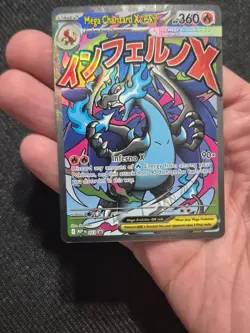 2025 POKEMON MEP EN-ME BLACK STAR PROMO #023 MEGA CHARIZARD X EX & ORICORIO EX - Image 2