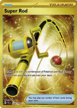 Super Rod - 276/193 - NM Paldea Evolved Hyper Rare Pokemon TCG Card - Image 1