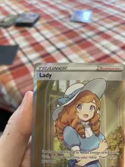 Pokemon TCG Lady Trainer Full Art Ultra Rare Card 193/196 Swsh11 Lost Origin - Image 2