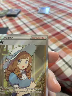 Pokemon TCG Lady Trainer Full Art Ultra Rare Card 193/196 Swsh11 Lost Origin - Image 3