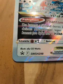 TCG Pokemon Karte Hisui-Zoroark VStar SWSH298 Promo - Image 5