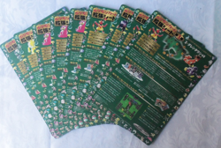 Pokemon Vending Series 3 green sheet Unpeeled Brand New One Random Sheet - Image 2