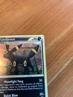 Pokemon - Umbreon 10/90 - Shattered Holo - Rare - *See Pics!* - Image 4
