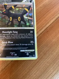 Pokemon - Umbreon 10/90 - Shattered Holo - Rare - *See Pics!* - Image 5