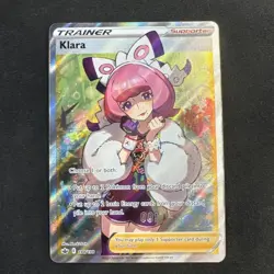 Klara (Full Art) 194/198 Swsh06: Sword & Shield - Chilling Reign Holo Pokemon - Image 1