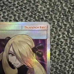 Pokemon TCG Cynthia Trainer 148/156 Sun & Moon Ultra Prism - Image 5