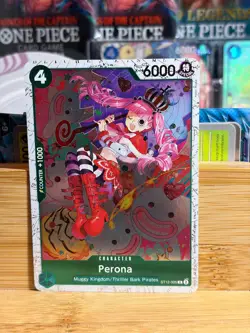 PERONA 005 SD12: Zoro&Sanji Pirate Foil One Piece Card Game NM - Image 1