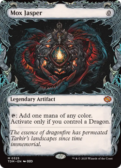 Mox Jasper (Showcase) [Tarkir: Dragonstorm] Foil Near Mint - Image 1