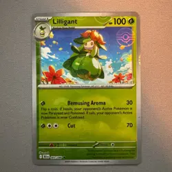 Lilligant 007/086 Pokeball Reverse Holo - Black Bolt - Pokemon TCG Card - Image 1