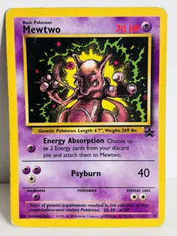 Pokemon - Mewtwo 14 - WOTC Black Star Promo - - Image 1