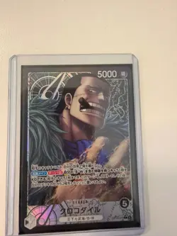 Crocodile Alt Art OP14-079 L The Azure Sea's Seven ONE PIECE Japanese NM - Image 1