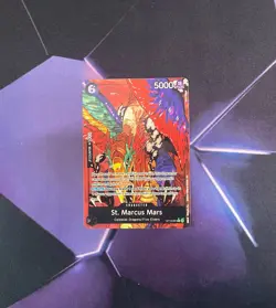 One Piece: Carrying On His Will St. Marcus Mars OP13-091 (Alt Art / Parallel) - Image 1