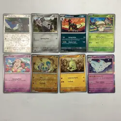 Mixed Bundle Of 200+ Pokemon Trading Cards With Pocket Pages (H6) NS#8124 - Image 3