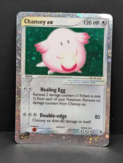 Chansey ex 96/109 Ruby and Sapphire Holo Ultra Rare Pokemon TCG Nintendo HP - Image 1