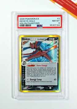 Pokemon PSA 8 Deoxys Delta Species #3 Holo Ex Holon Phantoms 2006 English - Image 1