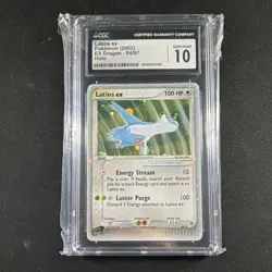Latios ex Ultra Rare Holo 2003 Pokemon TCG EX Dragon 94/97 CGC 10 - Image 1