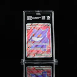 2024 POKEMON TEF EN-TEMPORAL FORCES ULTRA RARE #193 GENGAR EX TAG 10 - Image 1