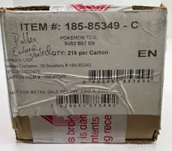 Pokemon - Paldea Evolved Sealed Booster Box Case - Image 1
