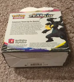 Pokemon Sun & Moon Team Up Booster Box Empty 820650814860 - Image 4