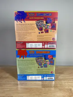 2 Pokemon Sword and Shield Base Set ETB Elite Trainer Box NEW Factory Sealed - Image 2