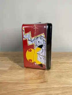 Pokemon 25th Anniversary Celebrations Treasure Chest Lunch Box Great Condition - Image 3