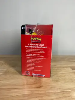 Pokemon 25th Anniversary Celebrations Treasure Chest Lunch Box Great Condition - Image 4