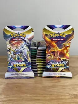 Pokemon Brilliant Stars 36 Sleeved Booster Packs New Factory Sealed - Image 2