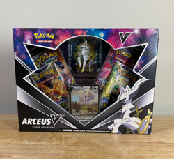 Pokemon TCG Arceus V Figure Collection Box New Sealed W/ Cosmic Eclipse Pack - Image 1