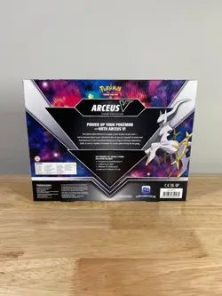 Pokemon TCG Arceus V Figure Collection Box New Sealed W/ Cosmic Eclipse Pack - Image 2